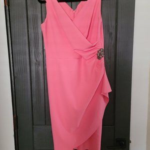 SCUBA cocktail wedding dress flattering